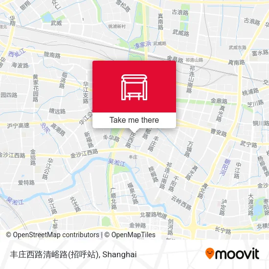 丰庄西路清峪路(招呼站) map