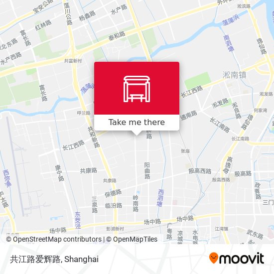 共江路爱辉路 map