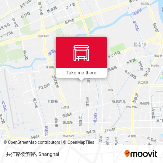 共江路爱辉路 map