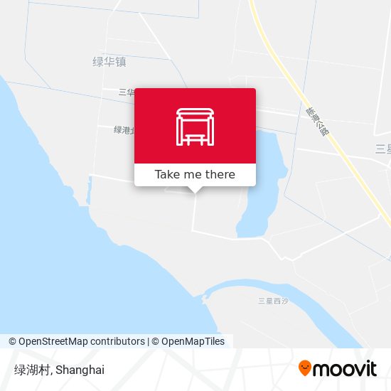 绿湖村 map