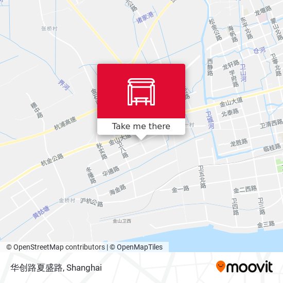 华创路夏盛路 map