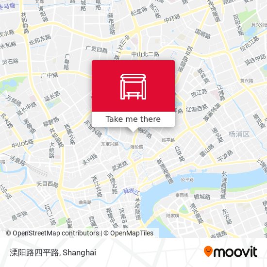 溧阳路四平路 map