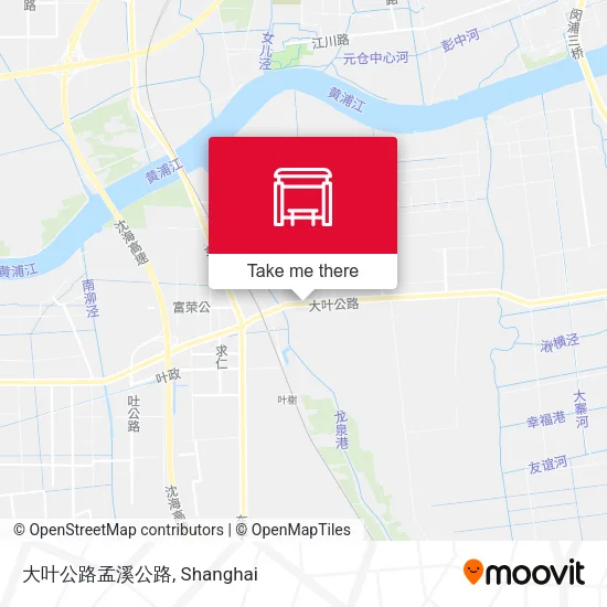 大叶公路孟溪公路 map