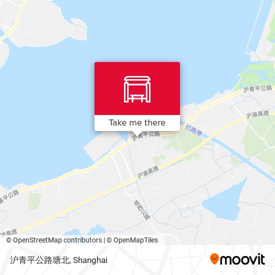 沪青平公路塘北 map
