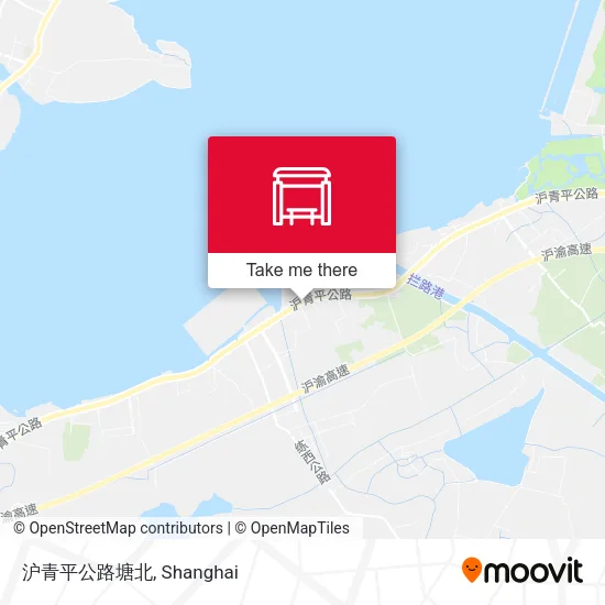 沪青平公路塘北 map