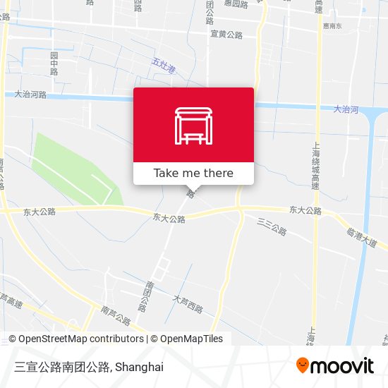 三宣公路南团公路 map