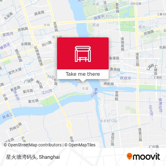 星火塘湾码头 map