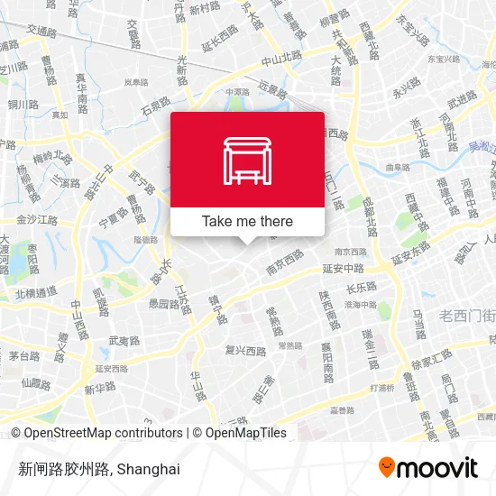 新闸路胶州路 map