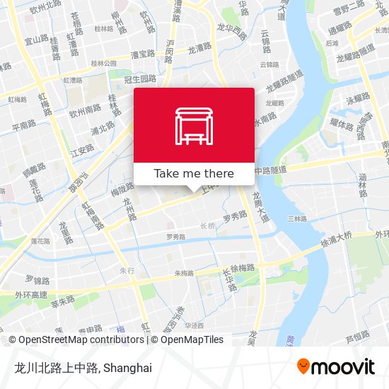 龙川北路上中路 map