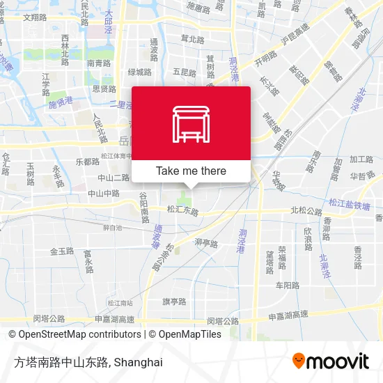 方塔南路中山东路 map