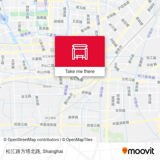 松汇路方塔北路 map