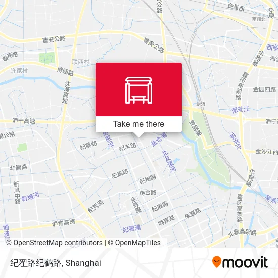 纪翟路纪鹤路 map