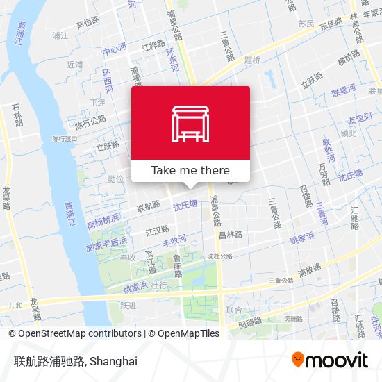 联航路浦驰路 map