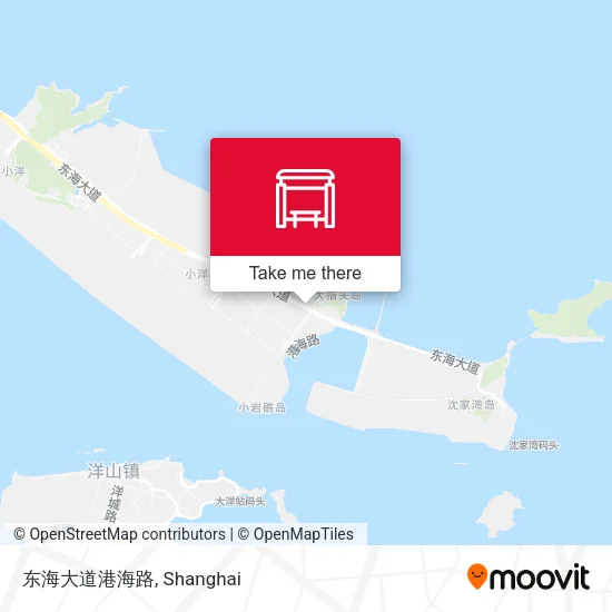 东海大道港海路 map