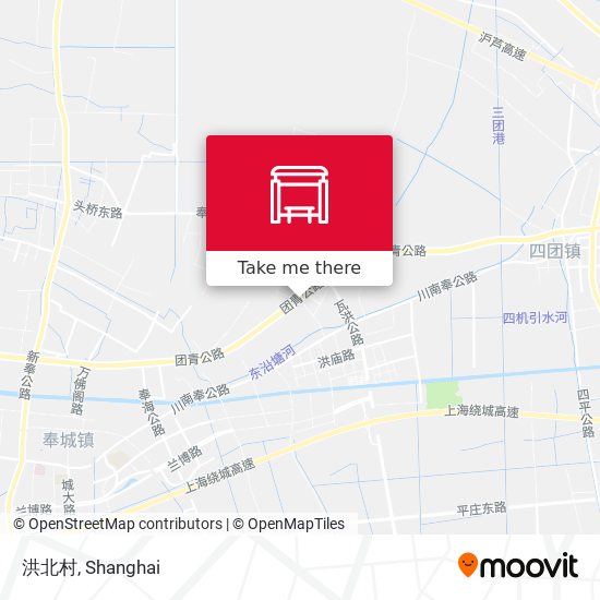 洪北村 map