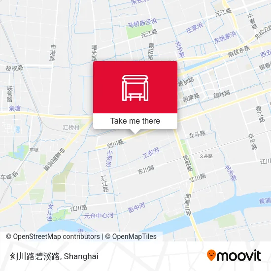 剑川路碧溪路 map