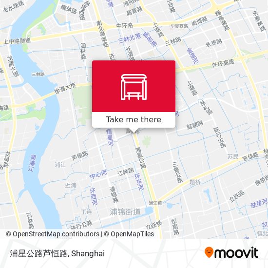 浦星公路芦恒路 map