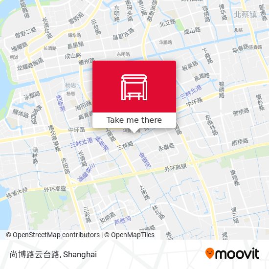 尚博路云台路 map