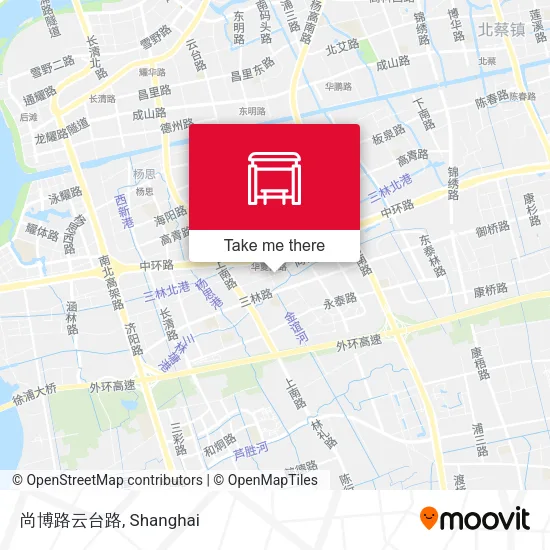 尚博路云台路 map