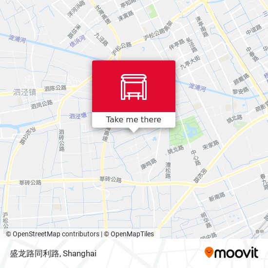 盛龙路同利路 map