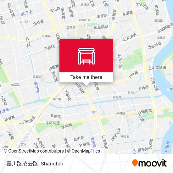 嘉川路凌云路 map