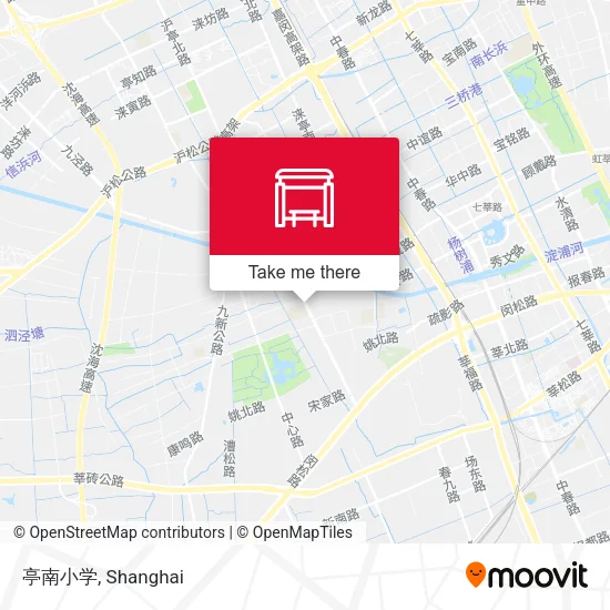 亭南小学 map