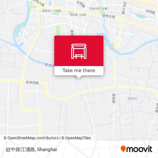 赵中路江浦路 map