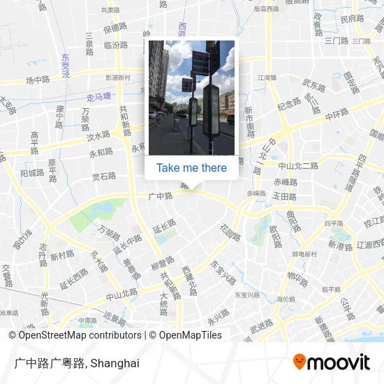 广中路广粤路 map