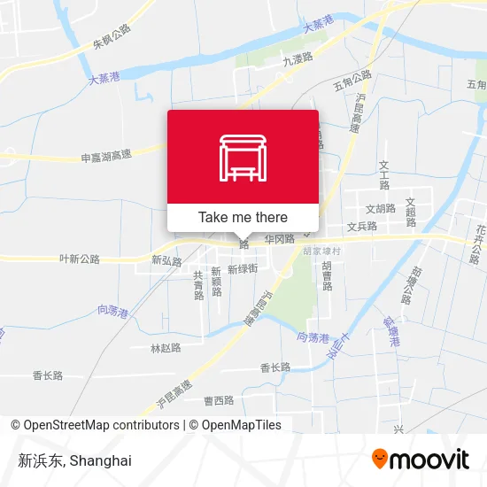 新浜东 map