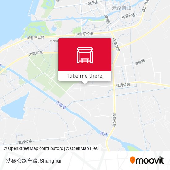沈砖公路车路 map