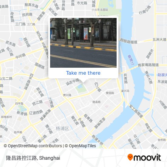 隆昌路控江路 map