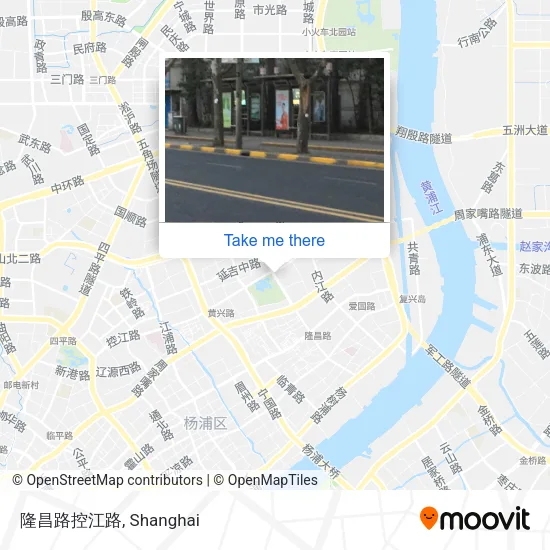 隆昌路控江路 map