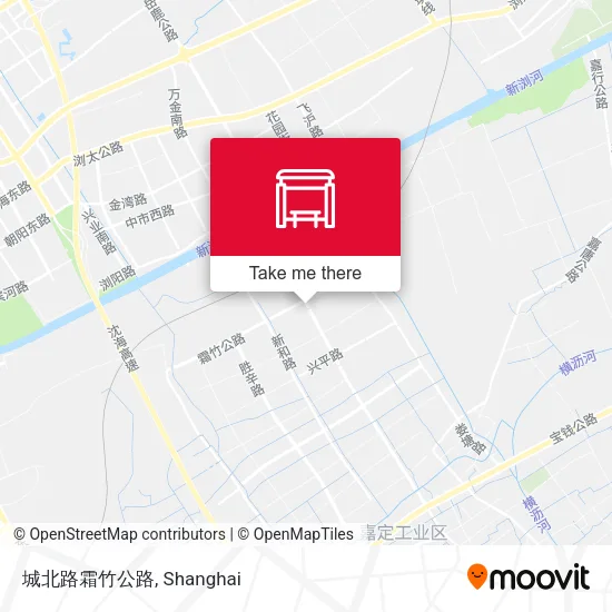 城北路霜竹公路 map