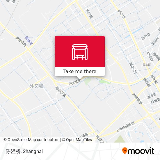 陈泾桥 map