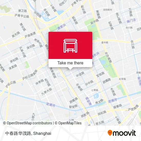 中春路华茂路 map