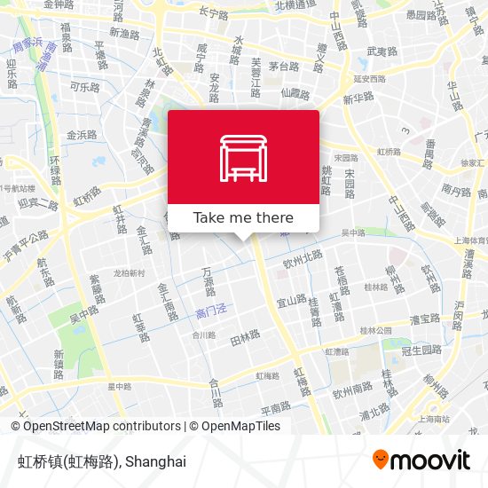 虹桥镇(虹梅路) map