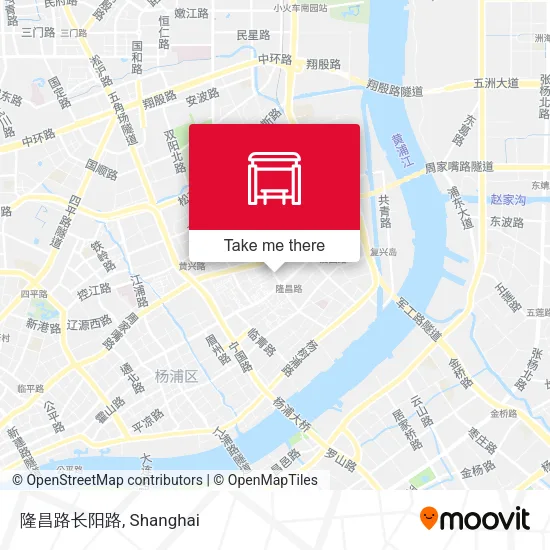 隆昌路长阳路 map