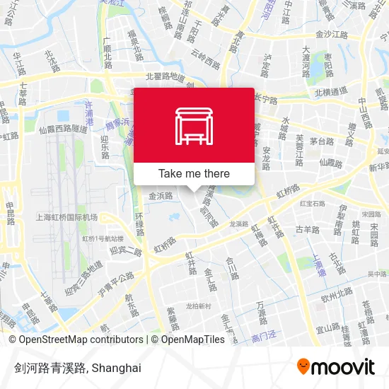 剑河路青溪路 map