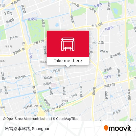 哈雷路李冰路 map