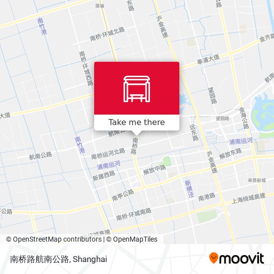 南桥路航南公路 map