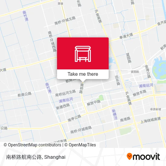 南桥路航南公路 map