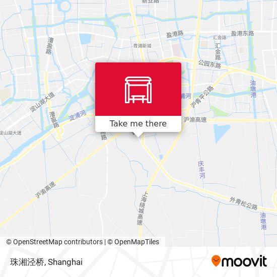 珠湘泾桥 map