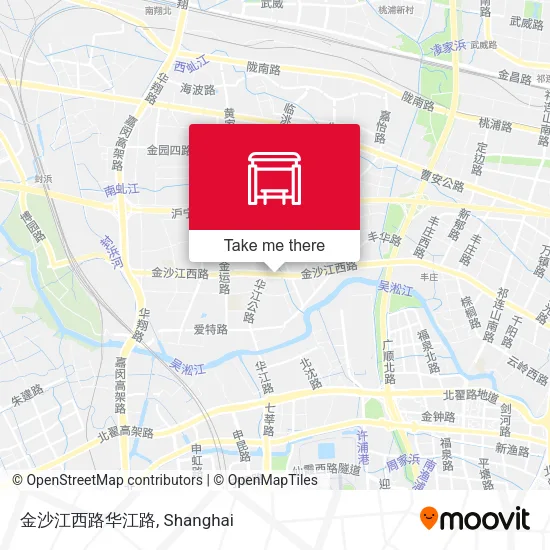 金沙江西路华江路 map