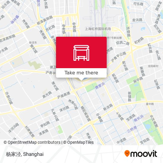 杨家泾 map