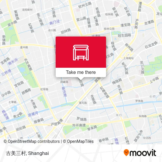 古美三村 map