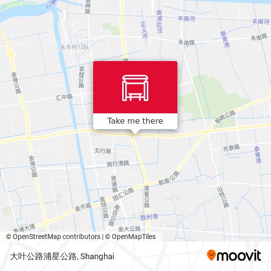 大叶公路浦星公路 map
