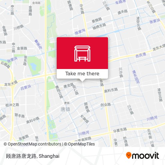 顾唐路唐龙路 map