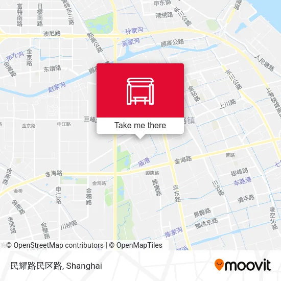 民耀路民区路 map