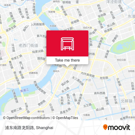 浦东南路龙阳路 map