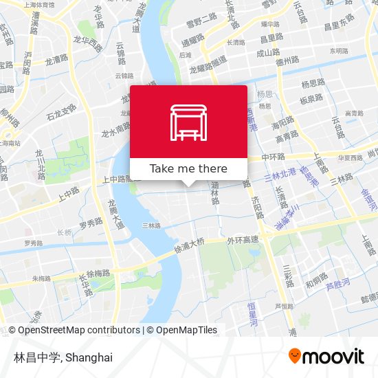 林昌中学 map